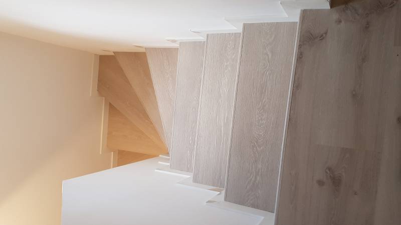 Habillage d'un escalier Alpes Maritimes 06