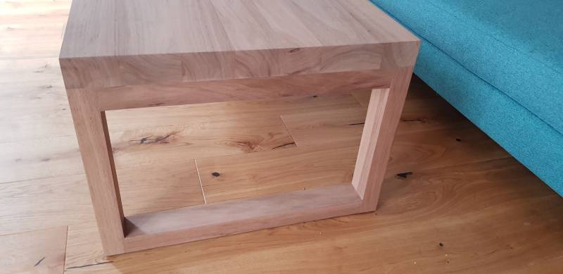 Réalisation d’une table basse en noyer français, Bois Création Menuiserie à Gattières 06510