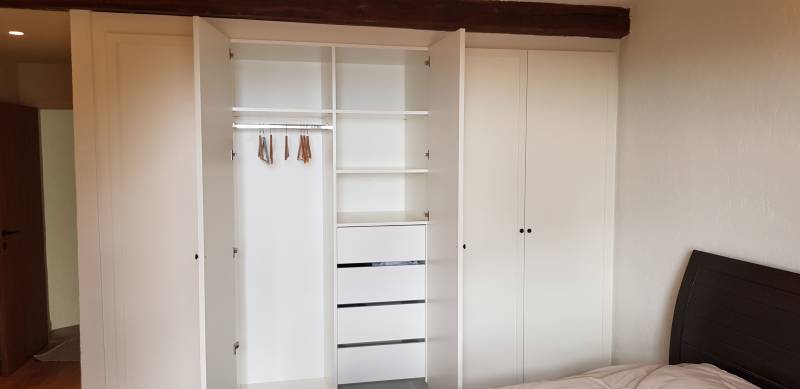  dressing réalisé en mélaminé blanc de haute qualité 