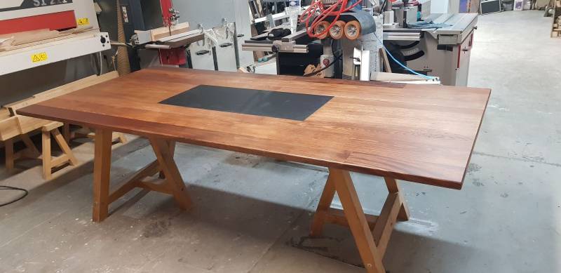 Table de salon fabrication sur mesure Gattières Alpes Maritimes 06