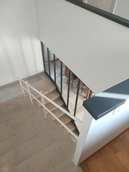 Fabrication sur mesure d'une verrière en bois à Colomars