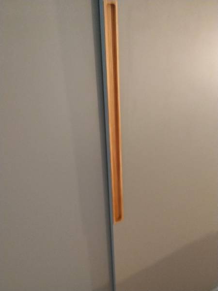 Ensemble bibliothèque sur mesure en placage chêne de fil dans les Alpes Maritimes 06