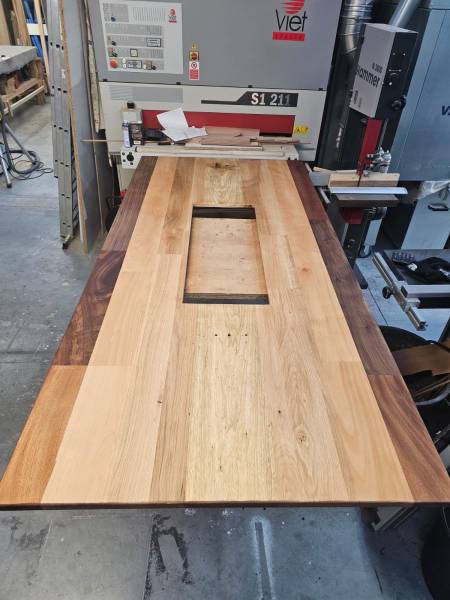 Table de salon fabrication sur mesure Gattières Alpes Maritimes 06